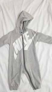 Nike zip up jump suit